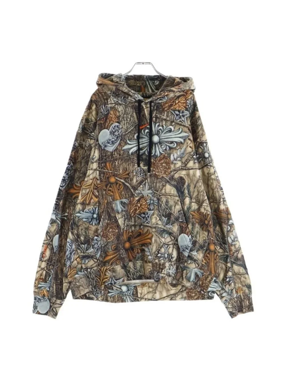 Chrome Hearts Nike Nocta Drake Hoodie Back Horseshoe Print Pullover Sweatshirt